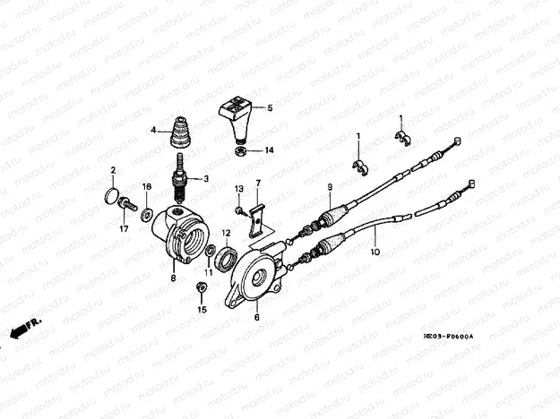F-6 SHIFT LEVER