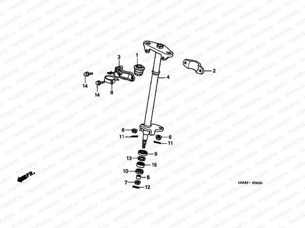 F-6 STEERING AXLE