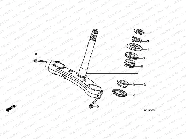 F-6 STEERING WHEEL