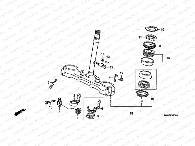 F-6 STEERING WHEEL