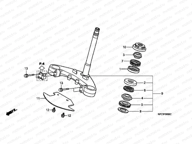 F-6 STEERING WHEEL