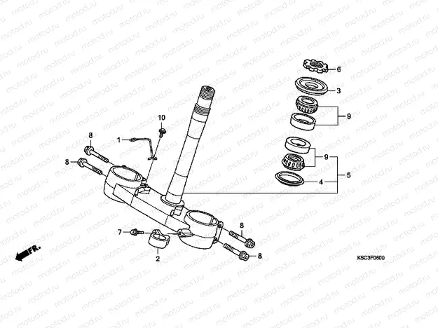 F-6 STEERING WHEEL
