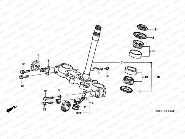 F-6 STEERING WHEEL