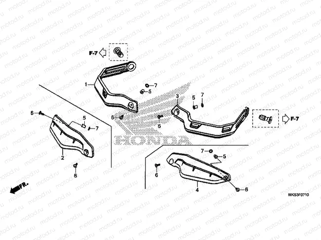 F-7-10 KNUCKLE GUARD