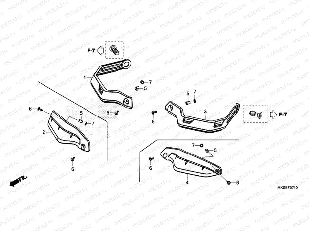 F-7-10 KNUCKLE GUARD