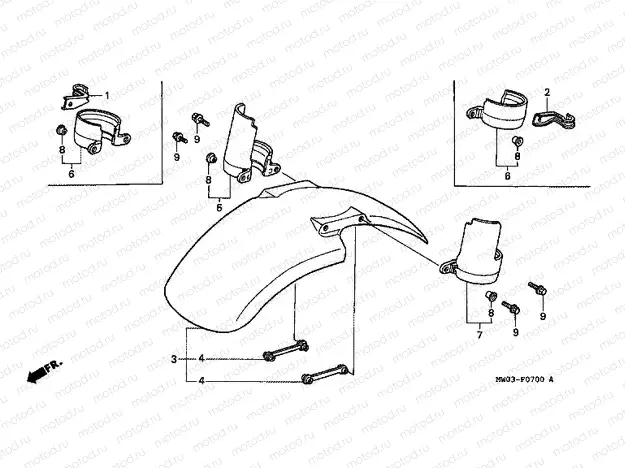 F-7 FRONT FENDER (1)