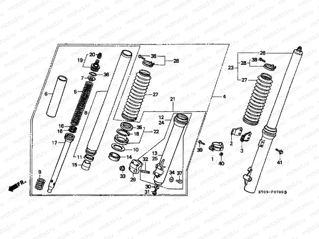 F-7 FRONT FORK