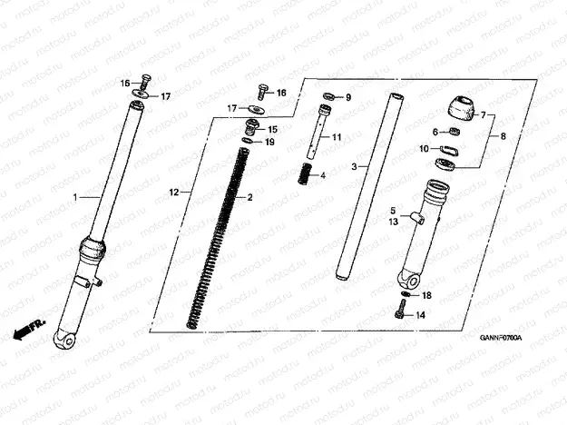 F-7 FRONT FORK