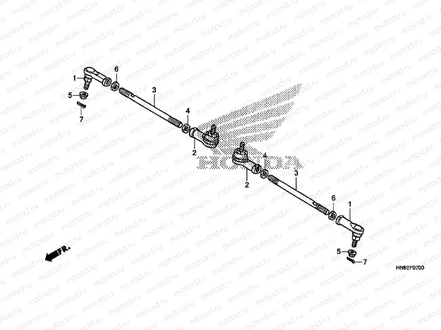 F-7 TIE ROD