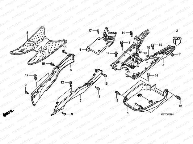 F-8-1 FLOOR PANEL (SC1256.8)