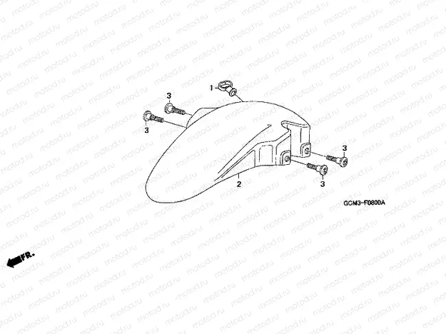 F-8 FRONT FENDER (1)