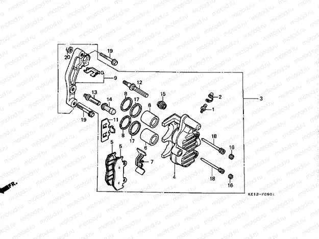 F-9-1 FRONT BRAKE PANEL (2)