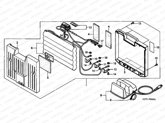 F-9 BATTERY / BATTERY CHARGER
