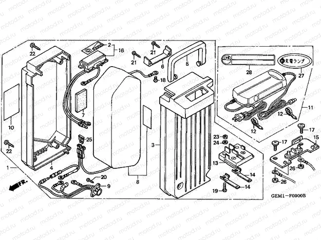 F-9 BATTERY / BATTERY CHARGER