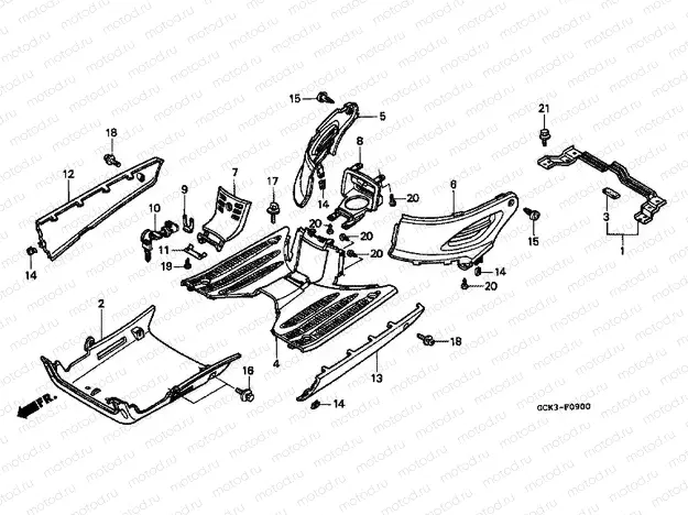F-9 FLOOR PANEL