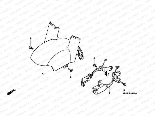 F-9 FRONT FENDER