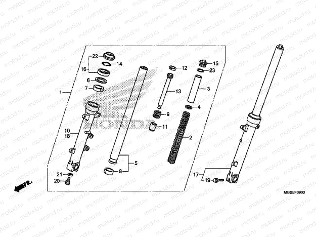 F-9 FRONT FORK