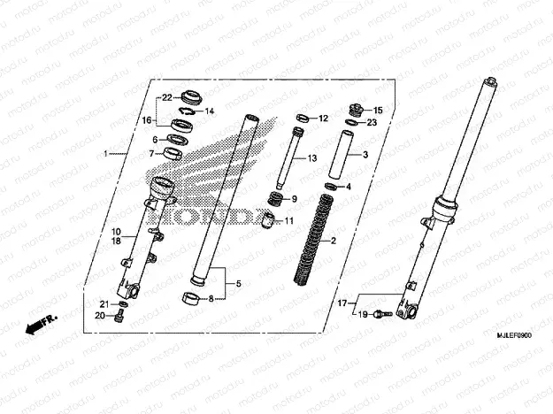 F-9 FRONT FORK