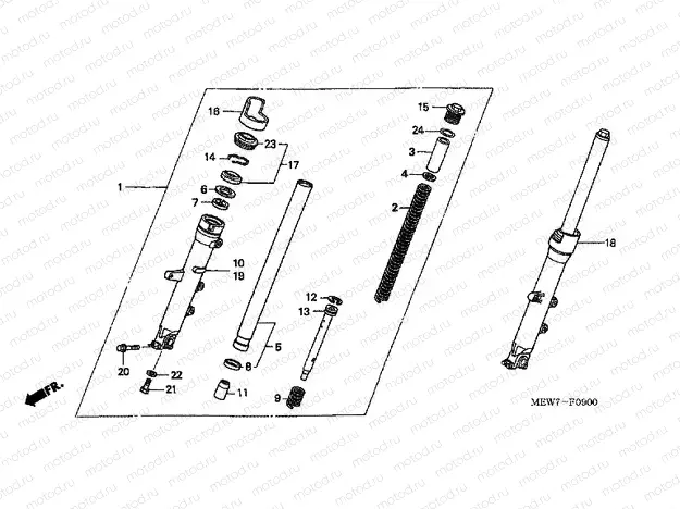 F-9 FRONT FORK