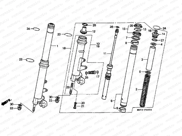 F-9 FRONT FORK