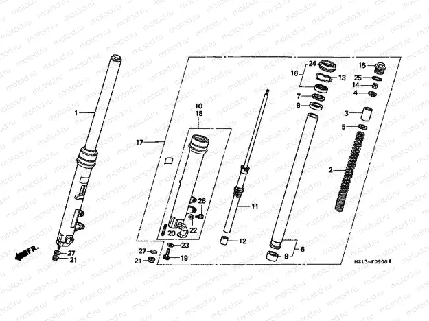 F-9 FRONT FORK
