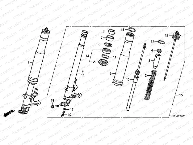 F-9 FRONT FORK