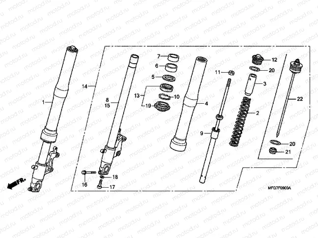 F-9 FRONT FORK