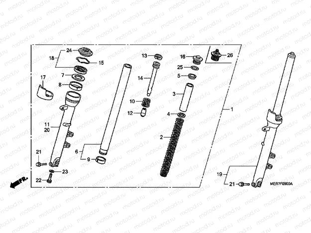 F-9 FRONT FORK