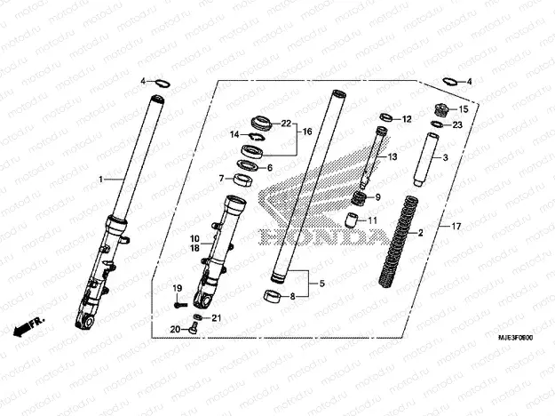 F-9 FRONT FORK
