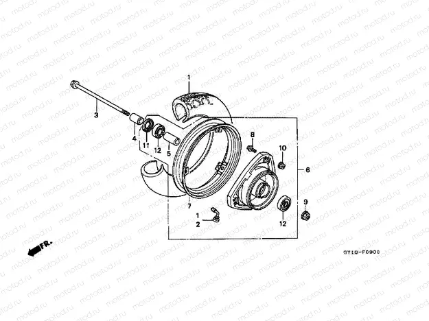 F-9 FRONT WHEEL