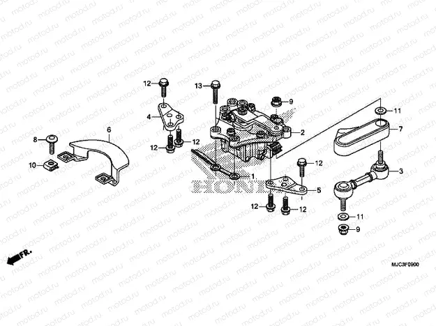 F-9 STEERING COLUMN SHOCK ABSORBER