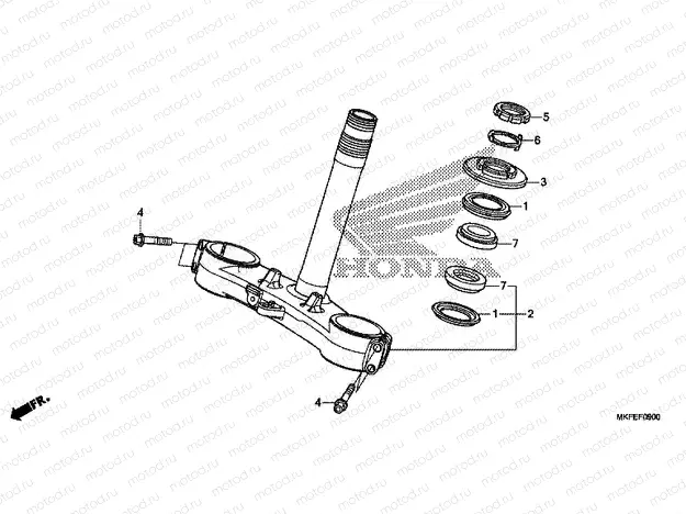 F-9 STEERING STEM