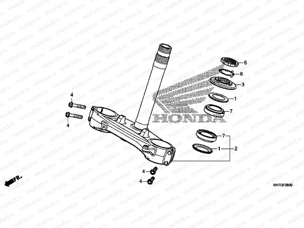 F-9 STEERING STEM