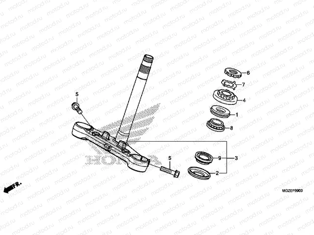 F-9 STEERING WHEEL