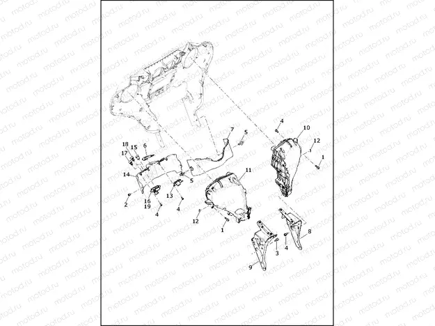 FAIRING, INNER (2 OF 2)