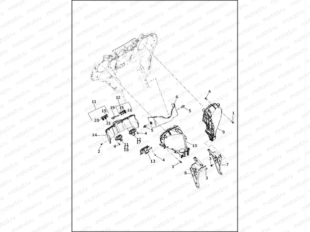 FAIRING, INNER - (2 OF 2)