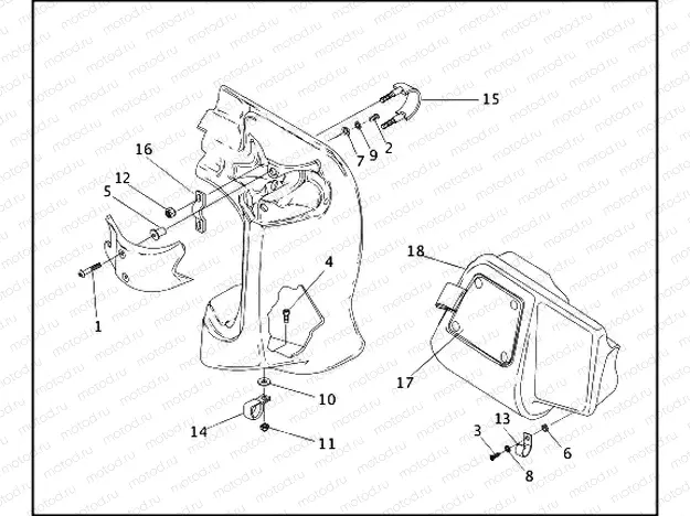 FAIRING LOWERS - ULTRA