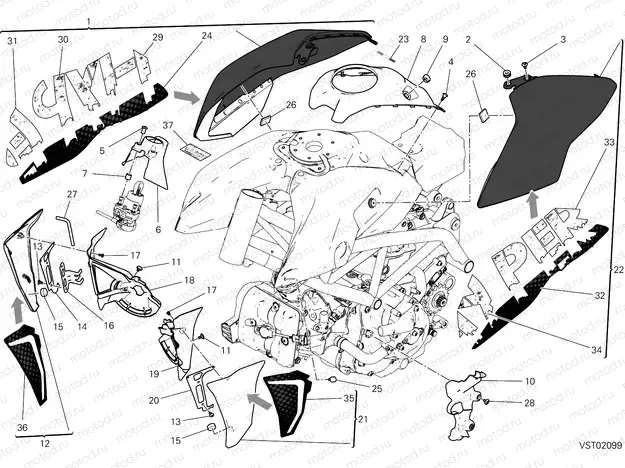 FAIRING [MOD:HYM RVE;XST:JAP]