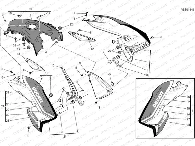 FAIRING [MOD:HYM939SP;XST:TWN]