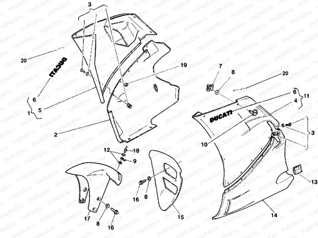 FAIRING » PLASTICS