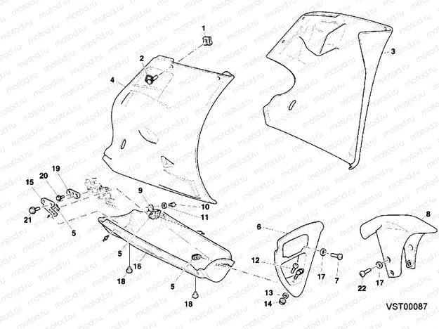 FAIRING » PLASTICS