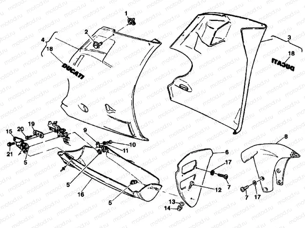 FAIRING » PLASTICS