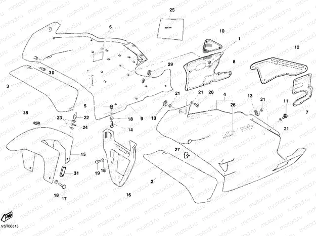 FAIRING » PLASTICS