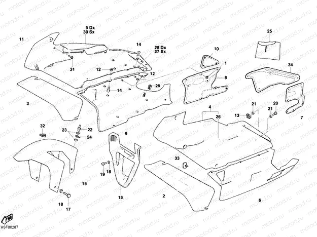 FAIRING » PLASTICS