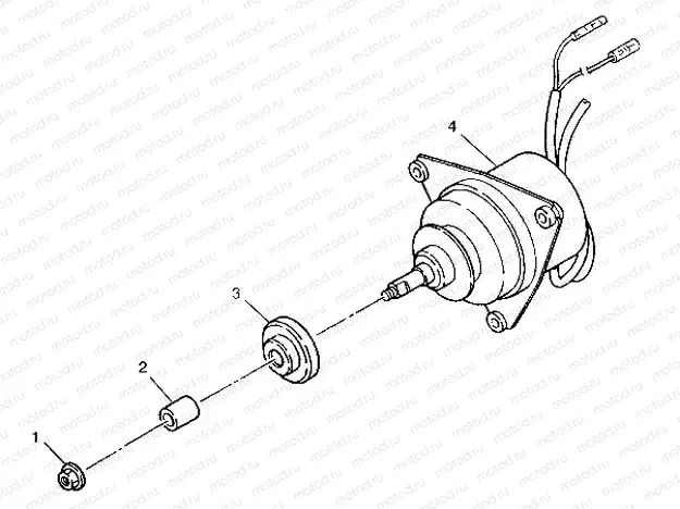 FAN MOTOR SWEDISH 4x4 400L S948140 (4926912691D007) | FAN MOTOR SWEDISH 4x4 400L S948140 (4926912691D007)