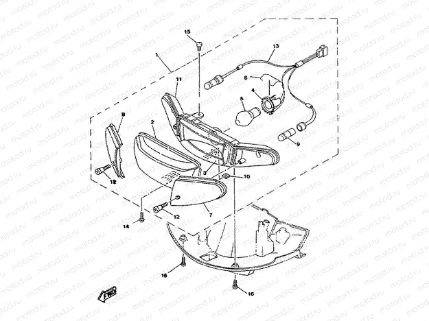 FARO DELANTERO