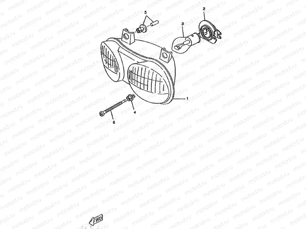 FARO DELANTERO
