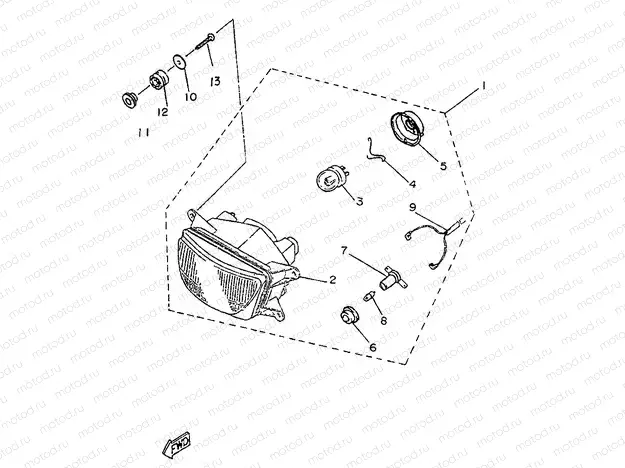 FARO DELANTERO