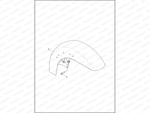 FENDER, FRONT
