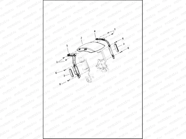 FENDER, FRONT